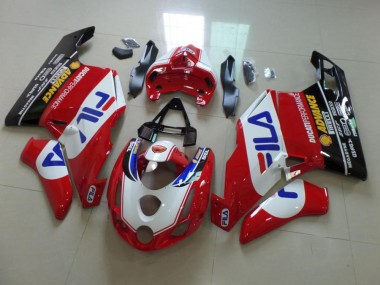 2003-2004 Red Fila Ducati 749 999 Bike Fairings UK Stores