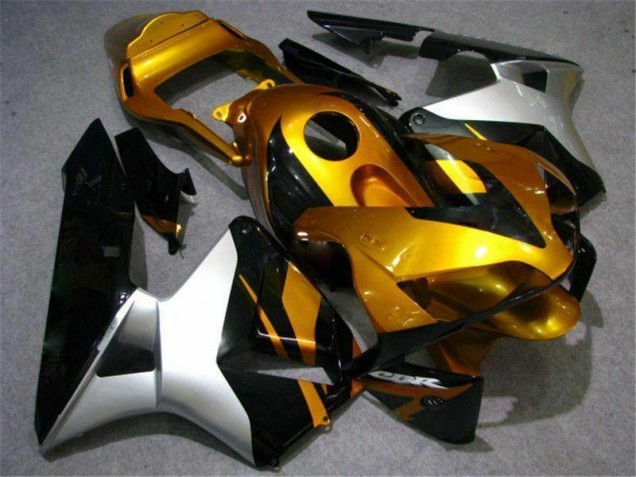 2003-2004 Gold Silver Black Honda CBR600RR Bike Fairings UK Stores