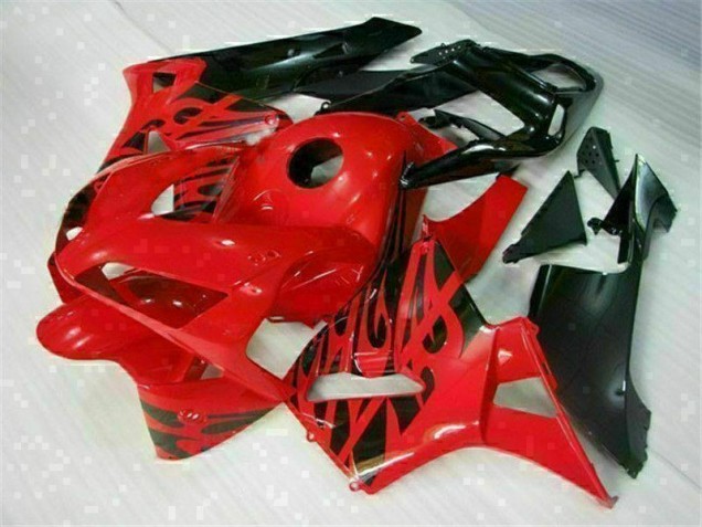 2003-2004 Red Black Honda CBR600RR Motorbike Fairing Kits & Bodywork UK Stores