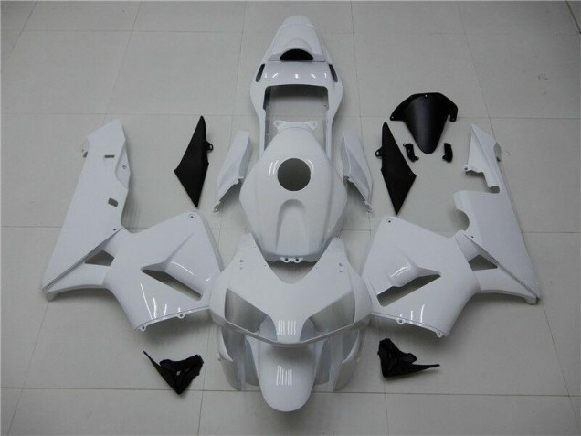 2003-2004 Glossy White Honda CBR600RR Motorcycle Fairings Kit UK Stores