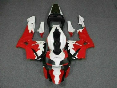 2003-2004 Red White Honda CBR600RR Replacement Motorcycle Fairings UK Stores