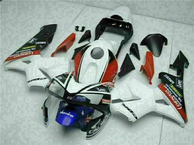 2003-2004 White Blue Honda CBR600RR Motorcylce Fairings UK Stores