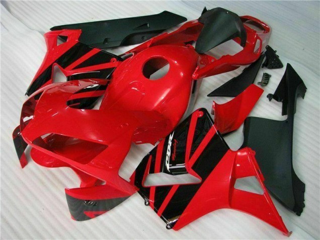 2003-2004 Red Black Honda CBR600RR Motorcycle Fairing Kit UK Stores