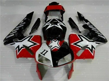 2003-2004 Black White 11 Honda CBR600RR Moto Fairings UK Stores