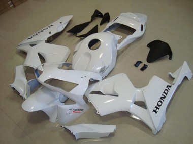 2003-2004 White Black Decal Honda CBR600RR Motorbike Fairings UK Stores