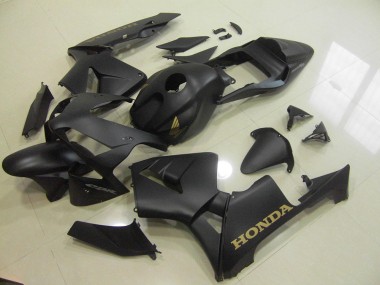 2003-2004 Matte Black Gold Honda CBR600RR Motorbike Fairings UK Stores