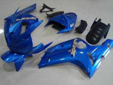 2003-2004 Light Blue Kawasaki ZX6R Motorcycle Fairing UK Stores