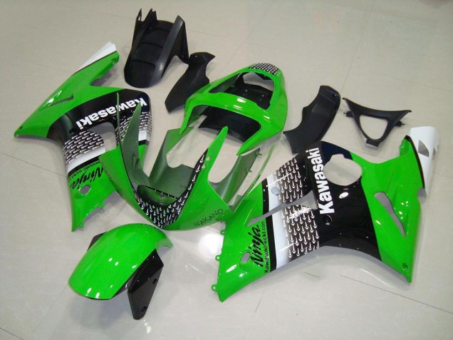 2003-2004 Green Nakano Kawasaki ZX6R Replacement Motorcycle Fairings UK Stores