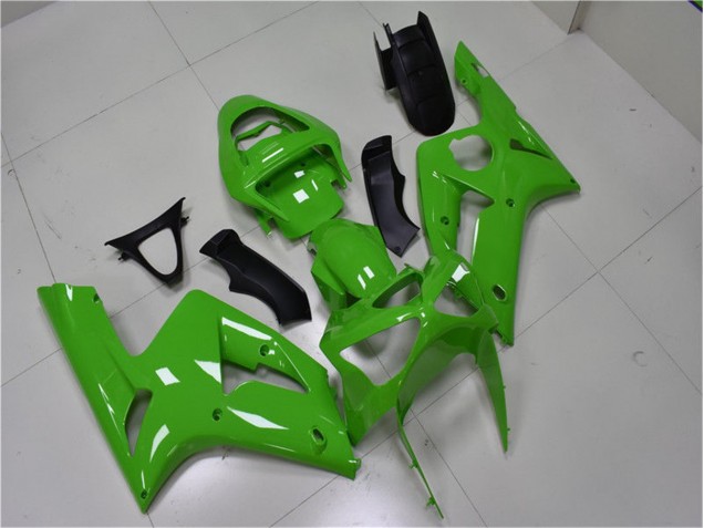 2003-2004 Green Kawasaki ZX6R Replacement Fairings UK Stores