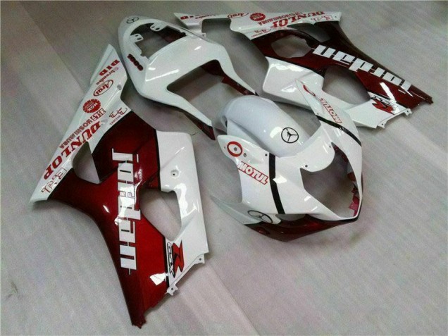 2003-2004 Red White Suzuki GSXR 1000 Motorcycle Bodywork UK Stores