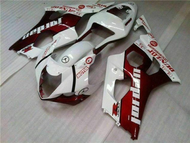 2003-2004 Red White Suzuki GSXR 1000 Motorcycle Bodywork UK Stores