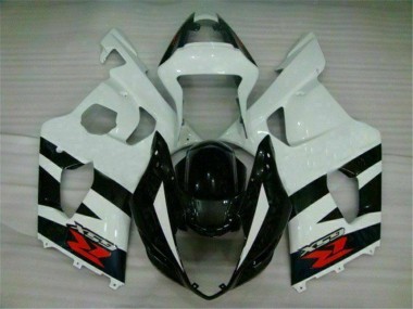 2003-2004 White Black Suzuki GSXR 1000 Motorcyle Fairings UK Stores