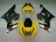 2003-2004 Yellow Black Suzuki GSXR 1000 Motorcycle Fairings Kit UK Stores