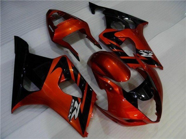 2003-2004 Brown Black Suzuki GSXR 1000 Motorcycle Fairings UK Stores