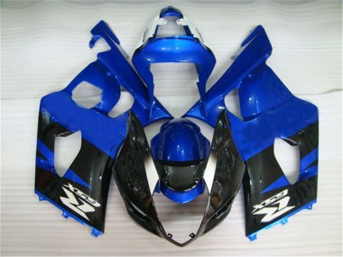 2003-2004 Black Blue Suzuki GSXR 1000 Motorcycle Fairings Kits & Bodywork UK Stores