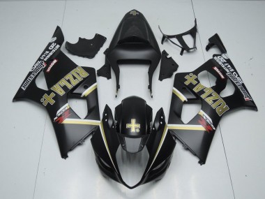 2003-2004 Matte Black Rizla Suzuki GSXR 1000 Motorbike Fairing UK Stores