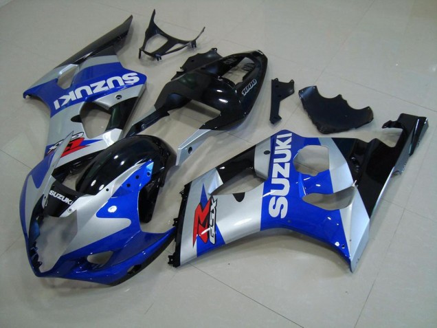 2003-2004 Blue Silver Suzuki GSXR 1000 Motorcyle Fairings UK Stores