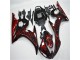 2003-2005 Black Red Flame Yamaha YZF R6 Motorcycle Fairing UK Stores