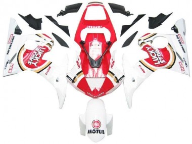 2003-2005 White Red Lucky Strike Yamaha YZF R6 Replacement Fairings UK Stores