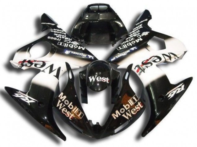 2003-2005 Black Mobil West Yamaha YZF R6 Motorbike Fairing UK Stores