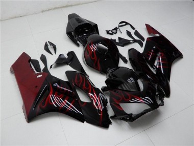 2004-2005 Red Black Honda CBR1000RR Motorbike Fairing Kits UK Stores