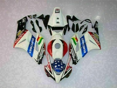 2004-2005 White Red Honda CBR1000RR Motorcycle Replacement Fairings UK Stores