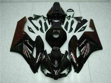 2004-2005 Red Flame Honda CBR1000RR Motorcycle Fairing Kits UK Stores