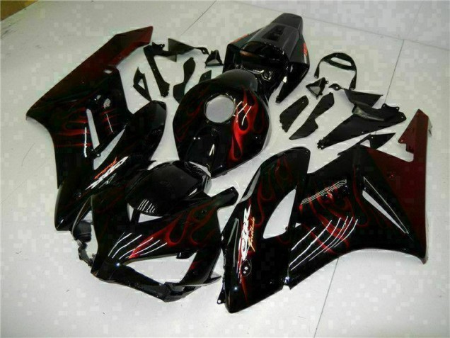 2004-2005 Red Flame Black Honda CBR1000RR Replacement Fairings UK Stores