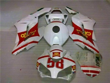 2004-2005 White Red Honda CBR1000RR Motorcycle Fairings UK Stores