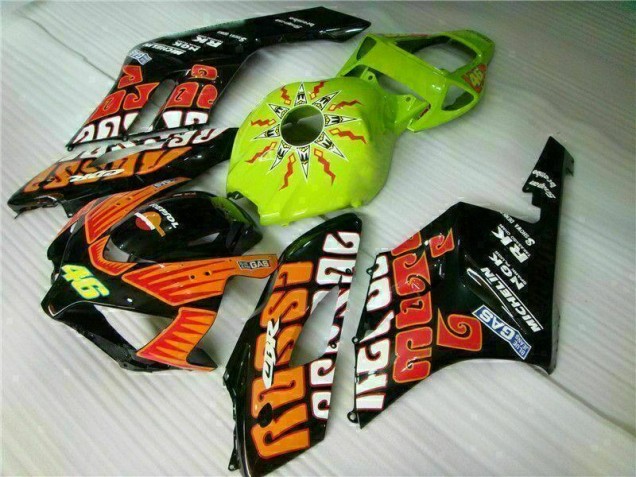 2004-2005 Orange Green Honda CBR1000RR Motor Fairings UK Stores