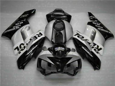 2004-2005 Black Silver Repsol Honda CBR1000RR Motorcycle Fairings Kit UK Stores