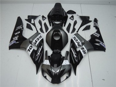 2004-2005 Grey Black Repsol Honda CBR1000RR Motorcycle Replacement Fairings UK Stores