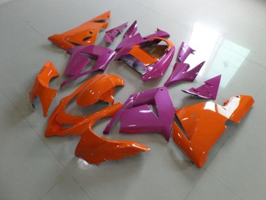 2003-2005 Orange and Pink Kawasaki ZX10R Motorcycle Bodywork UK Stores