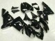 2003-2005 Glossy Black Kawasaki ZX10R Bike Fairings UK Stores