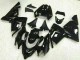 2003-2005 Glossy Black Kawasaki ZX10R Bike Fairings UK Stores