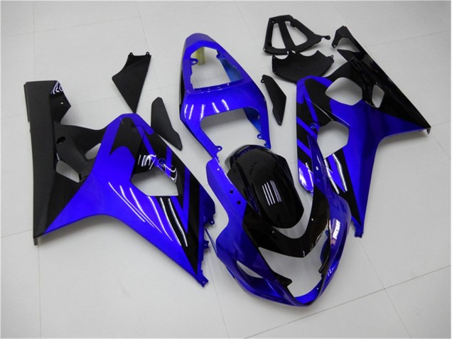 2004-2005 Blue Black Suzuki GSXR 600/750 Motorcycle Fairings Kits UK Stores