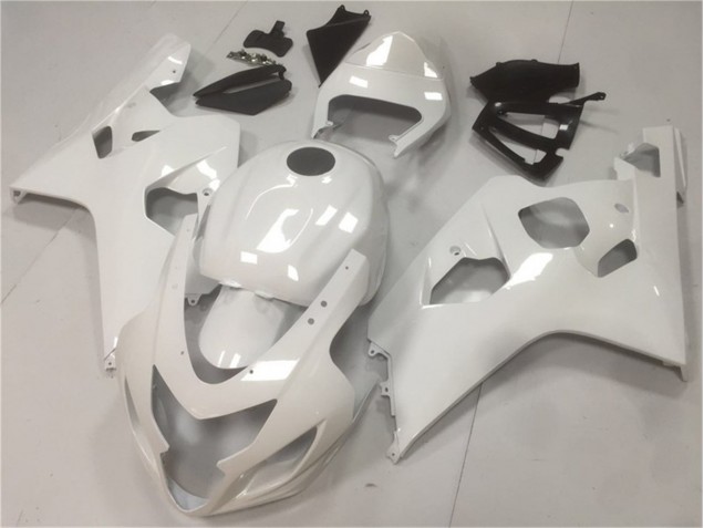 2004-2005 Glossy White Suzuki GSXR 600/750 Moto Fairings UK Stores