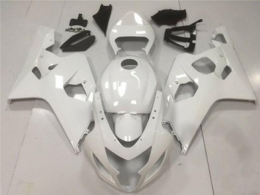 2004-2005 Glossy White Suzuki GSXR 600/750 Moto Fairings UK Stores