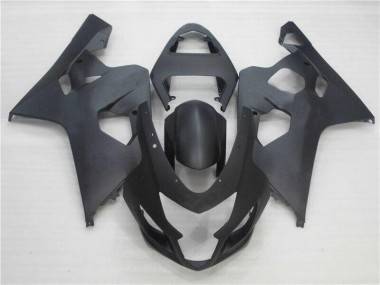 2004-2005 Matte Black Suzuki GSXR 600/750 Motorcycle Replacement Fairings UK Stores