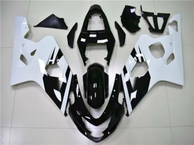 2004-2005 White Black Suzuki GSXR 600/750 Motor Fairings UK Stores