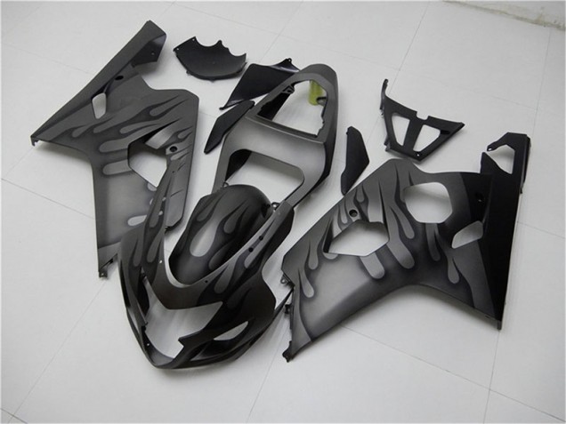 2004-2005 Black Grey Suzuki GSXR 600/750 Motorcylce Fairings UK Stores