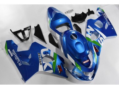 2004-2005 Blue White Suzuki GSXR 600/750 Motorcylce Fairings UK Stores