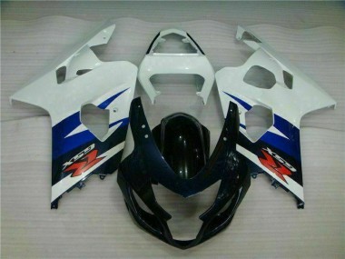 2004-2005 White Black Suzuki GSXR 600/750 Motorcycle Fairing UK Stores