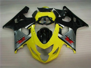 2004-2005 Yellow Black Suzuki GSXR 600/750 Motorbike Fairing UK Stores