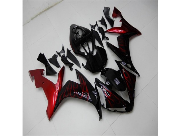 2004-2006 Red Black Yamaha YZF R1 Bike Fairing UK Stores