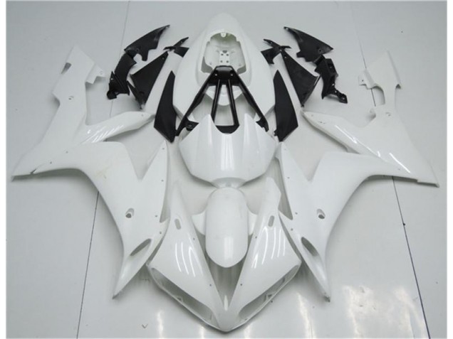 2004-2006 White Yamaha YZF R1 Replacement Motorcycle Fairings UK Stores