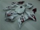 2004-2006 White Red Flame Yamaha YZF R1 Motorcyle Fairings UK Stores