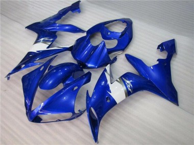 2004-2006 Blue White Yamaha YZF R1 Motorcycle Fairing Kits UK Stores