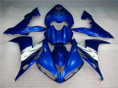 2004-2006 Blue White Yamaha YZF R1 Bike Fairings UK Stores