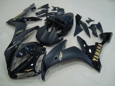 2004-2006 Black Matte Gold Yamaha YZF R1 Motorcycle Bodywork UK Stores